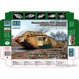 MB 1:72 Mark Mk.I Male 1916