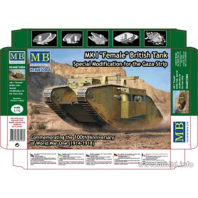 MB 1:72 Mark Mk.I Female Gaza Strip