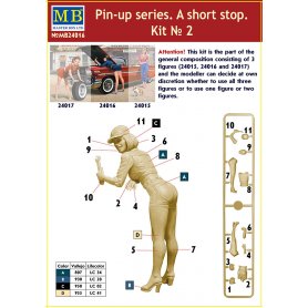 MB 24016 A short stop. Kit No2 Pin-up series