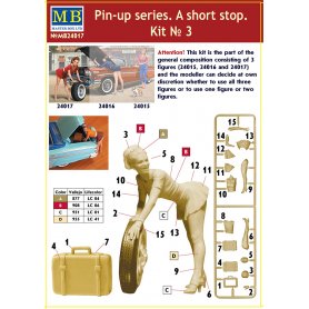 MB 1:24 A short stop Pin-up series cz.3