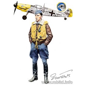 MB 3201 FAMOUS PILOTS OF WWII KIT 1