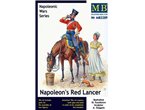 MB 1:32 NAPOLEONS RED LANCER Napoleonic Wars | 2 figurines |