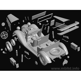 MB 1:35 35101 POLIZEI KUBELSITWAGEN AB 1937