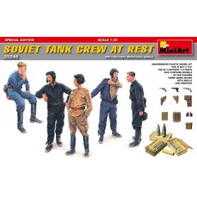 Mini Art 35246 Soviet tank crew at rest Sp.Edition