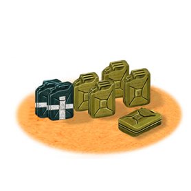 Bronco AB 3576 German WWII 20L Jerrycans