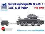 Bronco CB 1:35 Pz.Kpfw. Mk.IV w/universal trailer