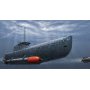 Bronco CB 1:350 Nimiecka łódź podwodna U-boot Type XXVIIB / B5 Seehund