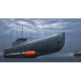 Bronco CB 1:350 Nimiecka łódź podwodna U-boot Type XXVIIB / B5 Seehund
