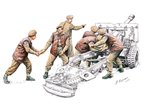 Bronco CB 1:35 25PDR GUN CREW | 6 figurek |