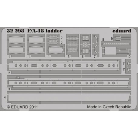 Eduard F/A-18 ladder TRUMPETER