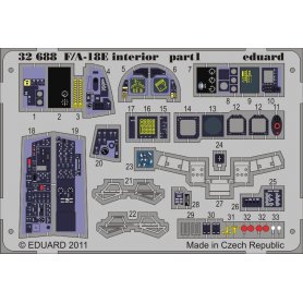 Eduard 1:32 Elementy wnętrza do F/A-18E dla Trumpeter