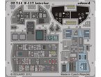 Eduard 1:32 Interior elements for F-117 / Trumpeter 