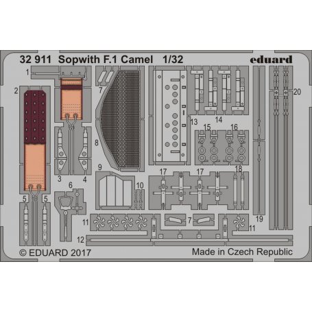 Eduard Sopwith F.1 Camel WINGNUT WINGS