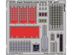 Eduard 1:48 Elements wnęrtrza for Super Seasprite / Kitty Hawk 