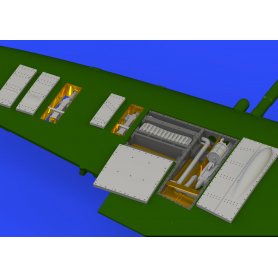 Eduard 1:72 Wnęki na działka do Supermarine Spitfire Mk.VIII dla Eduard