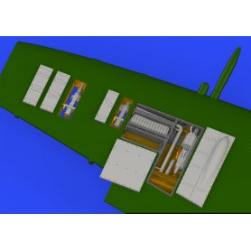 Eduard 1:72 Wnęki na działka do Supermarine Spitfire Mk.VIII dla Eduard