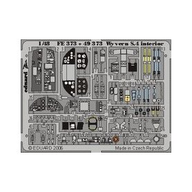 Eduard 1:48 Interior elements for Wyvern S.4 / Trumpeter 