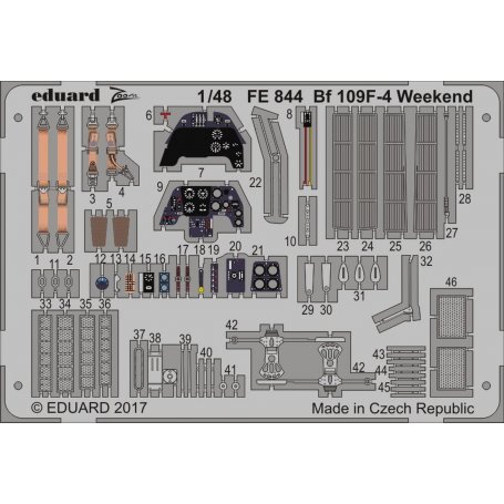 Eduard Bf 109F-4 Weekend EDUARD