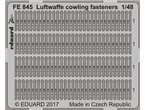 Eduard 1:48 COWLING FASTENERS LUFTWAFFE