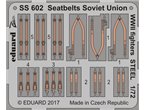 Eduard 1:72 Soviet seatbelts WWII STEEL 