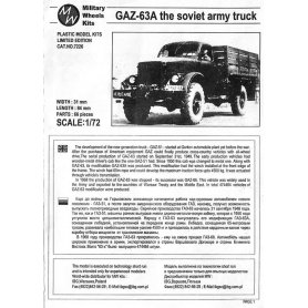 MILITARY WHEELS 7226 GAZ-63A
