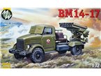 MILITARY WHEELS 1:72 BM-14-17