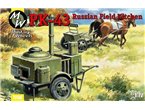 MILITARY WHEELS 1:72 Field kitchen PK-43