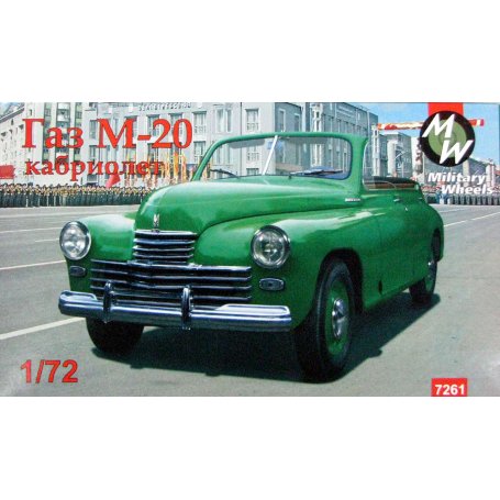 MILITARY WHEELS Gaz M-20 cabriolet