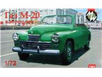 MILITARY WHEELS 1:72 GAZ M-20