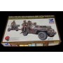 Bronco 1:35 CB35170 British 6pdr Anti-Tank Gun (Airborne) With 1/4Ton Truck & Crew