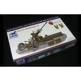 Bronco 1:35 CB35111 OQF 40mm Bofors Anti-Aircraft Gun Mk.I/III (British Version) 
