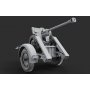 Bronco 1:35 CB35141 2.8cm sPzB41 on larger steel-wheeled carriage w/trailer