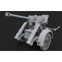 Bronco 1:35 CB35141 2.8cm sPzB41 on larger steel-wheeled carriage w/trailer