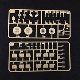 Bronco 1:35 CB35163 British Airborne 75mm Pack Howitzer & 1/4 Ton Truck w/Trailer