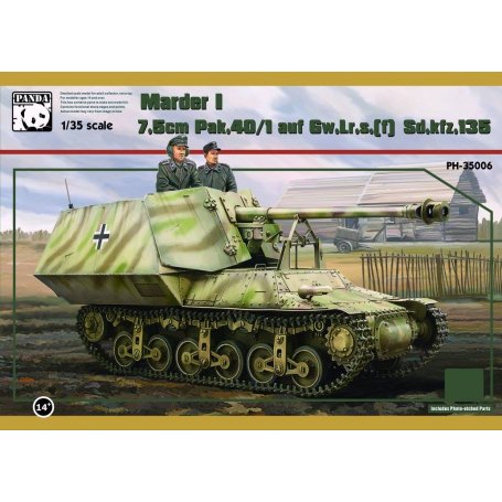 Panda 35006 SdKfz 135-1 7,5 cm Marder I Lorraine