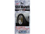 Fujimi 1:24 Wheel rims and tires SSR MARK III 14INCH 