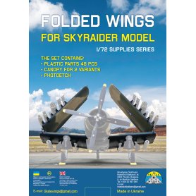Skale Wings VS 72002 Skyraider conversion