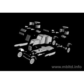 MB 1:72 72007 Austin Mk.III- WWI