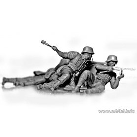 MB 1:35 German Infantry Defense, Eastern Front Battle Series