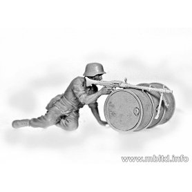 MB 1:35 German Infantry Defense, Eastern Front Battle Series