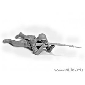 MB 1:35 German Infantry Defense, Eastern Front Battle Series