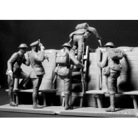 MB 1:35 35114 British Infantry before attack, WW I ERA