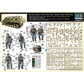 MB 35137 GERMAN INF. ON THE MARCH
