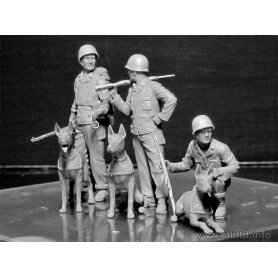 MB 1:35 Dogs in service in the US Marine Corps, WW II