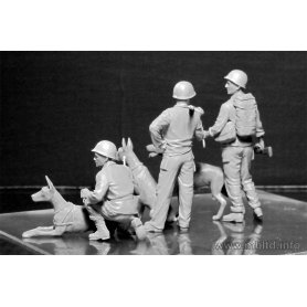 MB 1:35 Dogs in service in the US Marine Corps, WW II