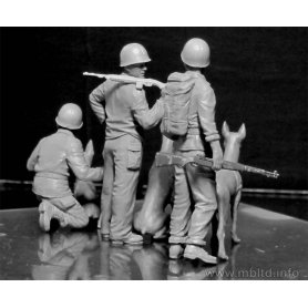 MB 1:35 Dogs in service in the US Marine Corps, WW II
