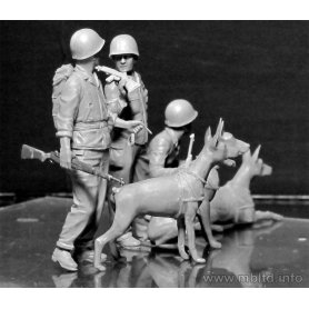MB 1:35 Dogs in service in the US Marine Corps, WW II