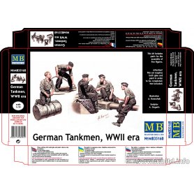 MB 1:35 35160 GERMAN TANKMEN, WWII ERA