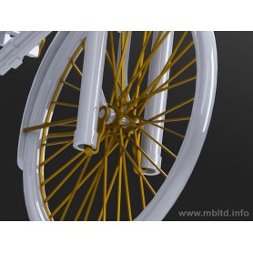 MB 1:35 35165 GERMAN MILITARY BICYCLE, WWII ERA