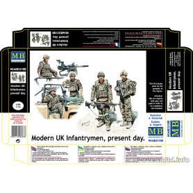 MB 1:35 35180 MODERN UK INFANTRYMEN, PRESENT DAY.